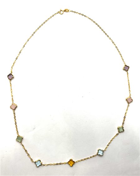 Collana Domar Donna Collana oro 18k in Oro COOR-272-280 - COOR-272-280